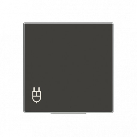 Niessen 2CLA858810A1501 Tapa schuko con cubierta abatible NS
